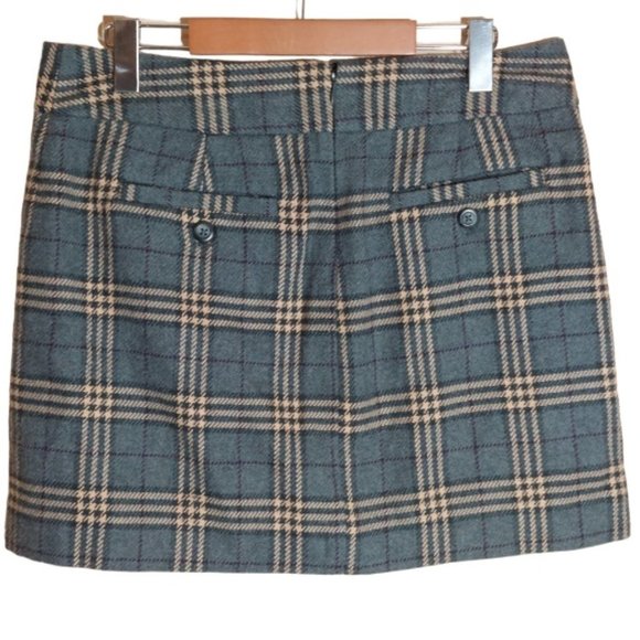 Gap Wool Style Mini Skirt Womens - Size 8 - Picture 2 of 5